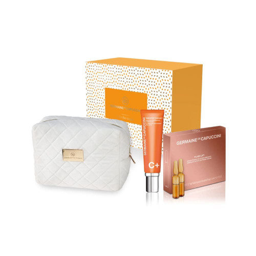 Set Golden Hours Timexpert Radiance C+ Emulsion & Flash Lift Ampoules Germaine de Capuccini