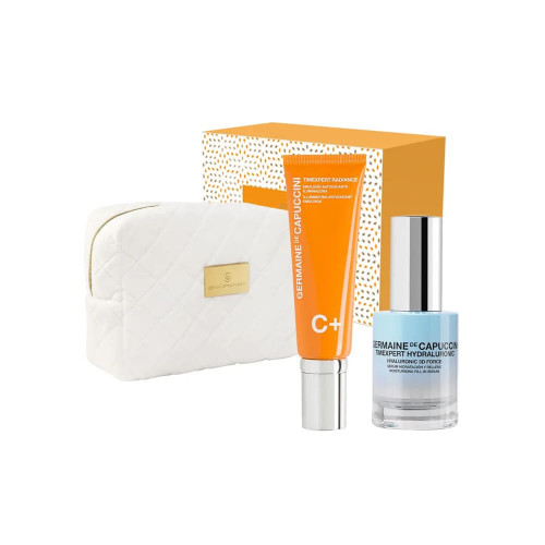 Set Germaine de Capuccini Golden Hours Timexpert Radiance C+ Emulsion & Hydraluronic 3D Serum