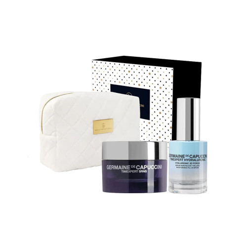 Set Germaine de Capuccini Golden Hours Timexpert SRNS Recovery Cream & Hydraluronic 3D Serum