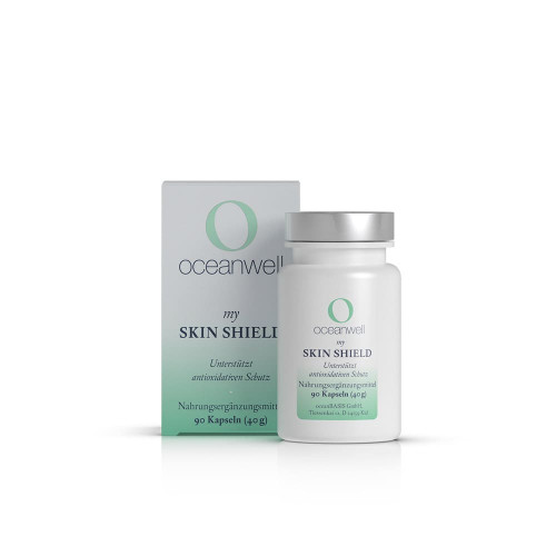 Nahrungsergänzungsmittel für die Haut Oceanwell my Skin Shield (90 Kapseln)