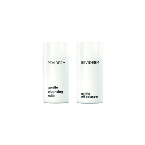 Set Reinigung und Tonisierung REVIDERM Gentle Cleansing Milk & Gentle pH Balancer