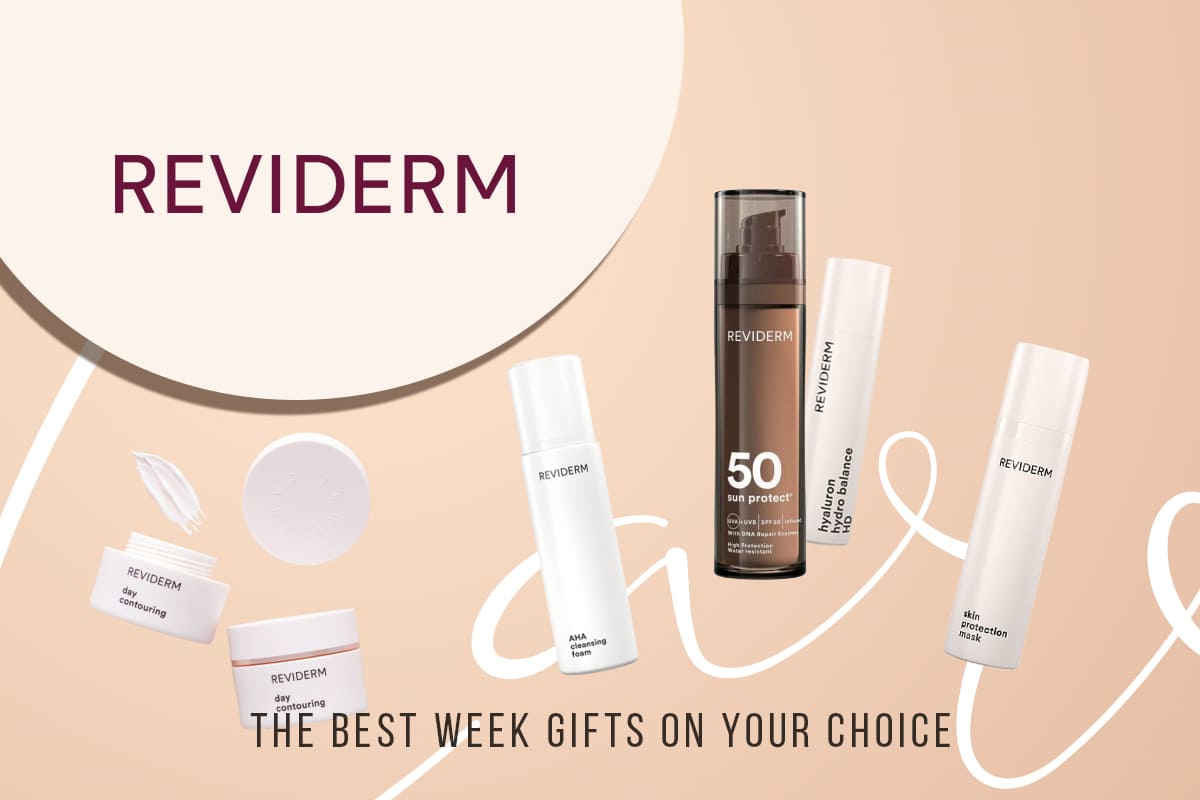 Your gifts for buying Reviderm products